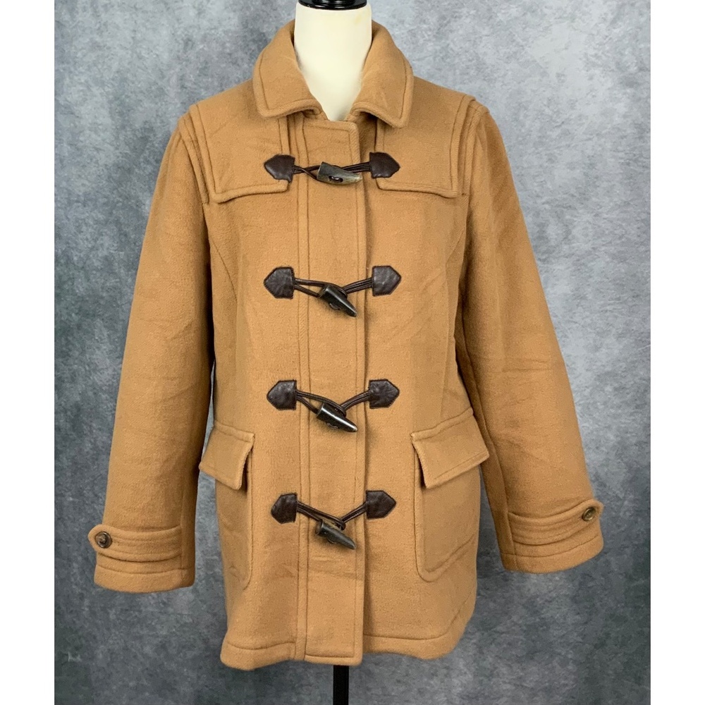 EUC Vintage Brooks brothers duffle coat , size 12